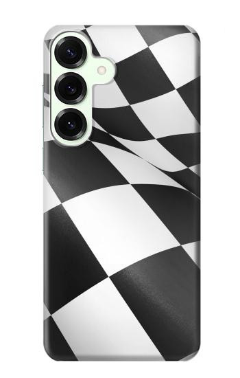 S2408 Vainqueur Drapeau checkered Etui Coque Housse pour Samsung Galaxy S25 Plus