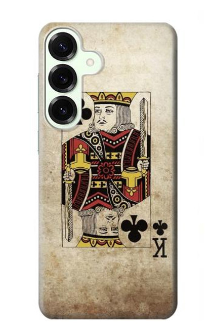 S2528 Poker King Carte Etui Coque Housse pour Samsung Galaxy S25 Plus