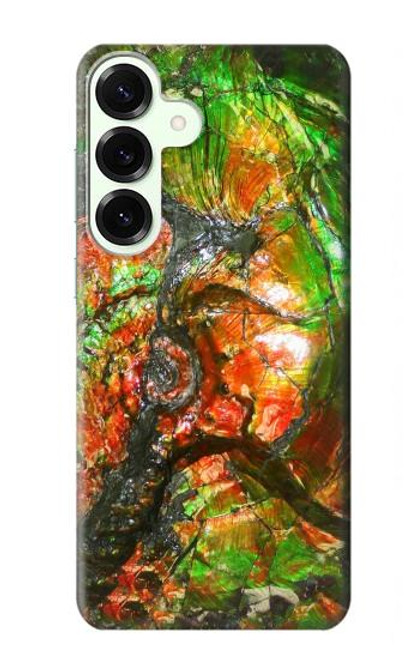 S2694 ammonite Fossile Etui Coque Housse pour Samsung Galaxy S25 Plus