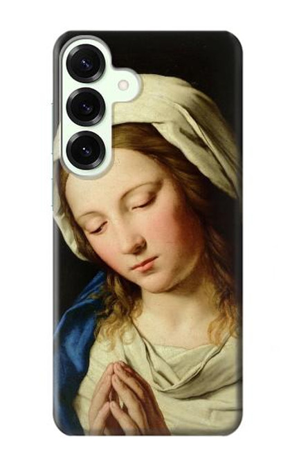 S3476 Prière Vierge Marie Etui Coque Housse pour Samsung Galaxy S25 Plus