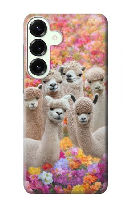S3916 Alpaga Famille Bébé Alpaga Etui Coque Housse pour Samsung Galaxy S25 Plus
