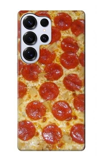 S0236 Pizza Etui Coque Housse pour Samsung Galaxy S25 Ultra