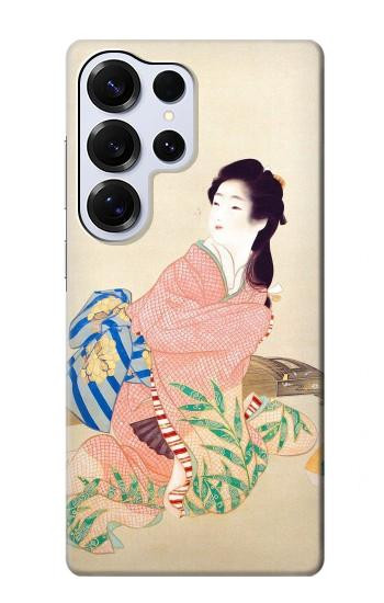S0889 Japon Kimono Etui Coque Housse pour Samsung Galaxy S25 Ultra