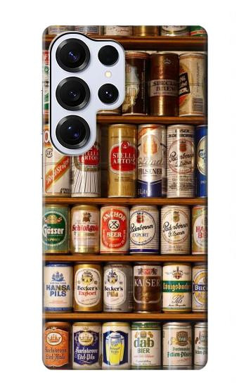 S0983 Collection de Canettes de bière Etui Coque Housse pour Samsung Galaxy S25 Ultra