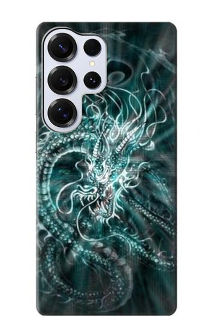 S1006 Numérique dragon chinois Etui Coque Housse pour Samsung Galaxy S25 Ultra