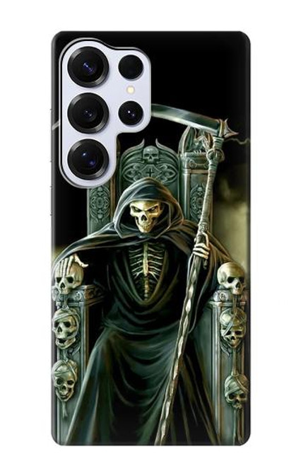 S1024 Roi Squelette Faucheuse Etui Coque Housse pour Samsung Galaxy S25 Ultra