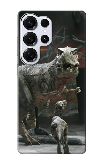 S1288 Dinosaur T Rex Etui Coque Housse pour Samsung Galaxy S25 Ultra