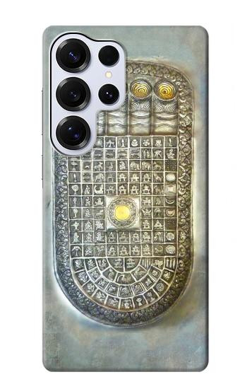 S1484 Bouddha empreinte Etui Coque Housse pour Samsung Galaxy S25 Ultra
