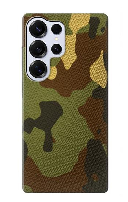 S1602 Camo Camouflage Imprimé graphique Etui Coque Housse pour Samsung Galaxy S25 Ultra
