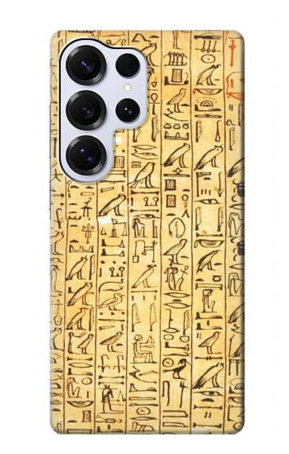 S1625 Textes des Sarcophages égyptiens Etui Coque Housse pour Samsung Galaxy S25 Ultra