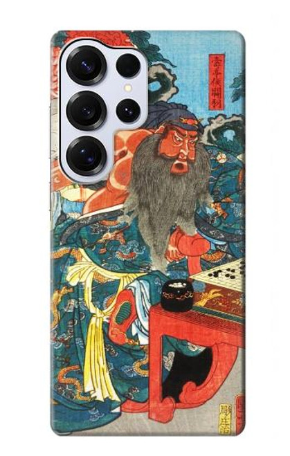 S1826 Utagawa Kuniyoshi Guan Yu Etui Coque Housse pour Samsung Galaxy S25 Ultra