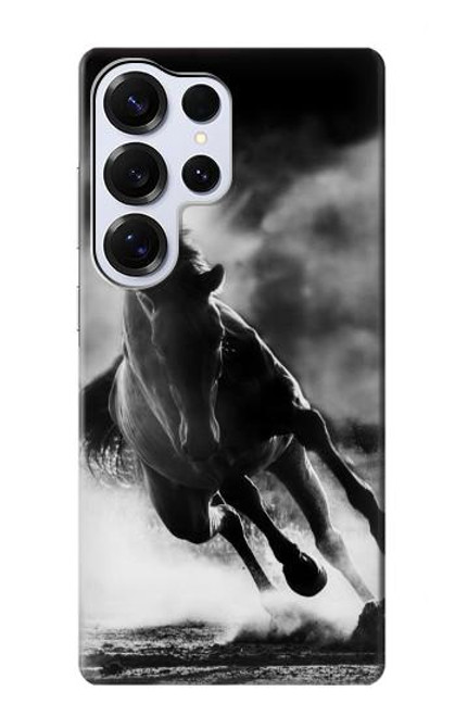 S1860 Cheval courant Etui Coque Housse pour Samsung Galaxy S25 Ultra