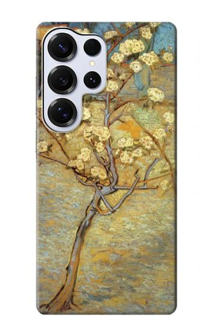S1978 Van Gogh Lettre poire Etui Coque Housse pour Samsung Galaxy S25 Ultra