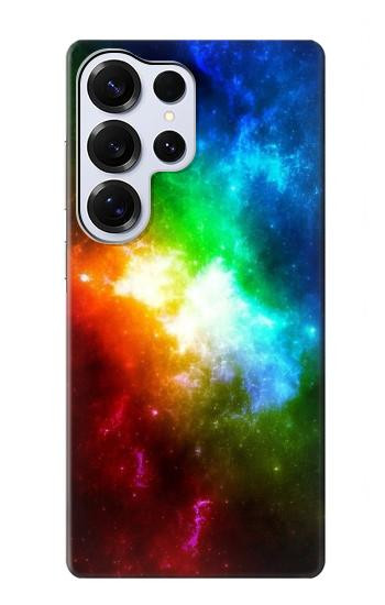 S2312 Arc en ciel coloré espace Galaxie Etui Coque Housse pour Samsung Galaxy S25 Ultra