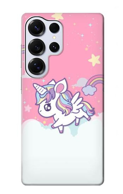 S3518 Licorne Dessin animé Etui Coque Housse pour Samsung Galaxy S25 Ultra