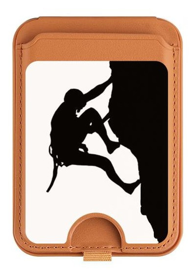 S2407 Alpiniste Escalade Magnetic Card Holder Wallet Stand with MagSafe for iPhone 16 15 14 13 Pro Max