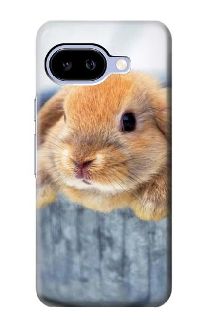 S0242 Lapin mignon Etui Coque Housse pour Google Pixel 9a