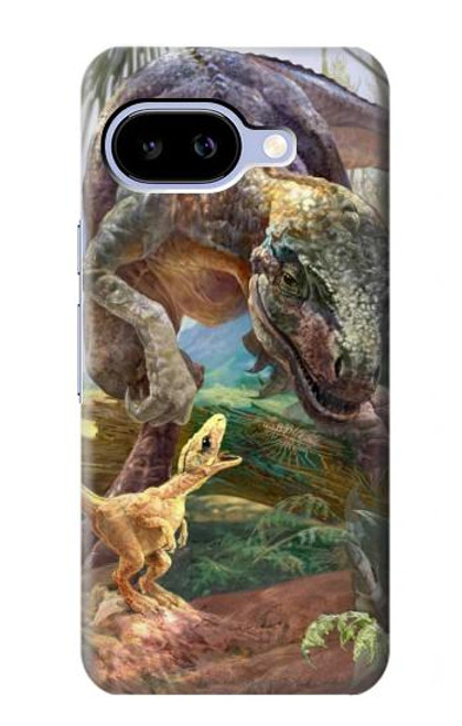 S1290 Dinosaures T-Rex Etui Coque Housse pour Google Pixel 9a