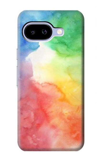 S2945 Aquarelle colorée Etui Coque Housse pour Google Pixel 9a