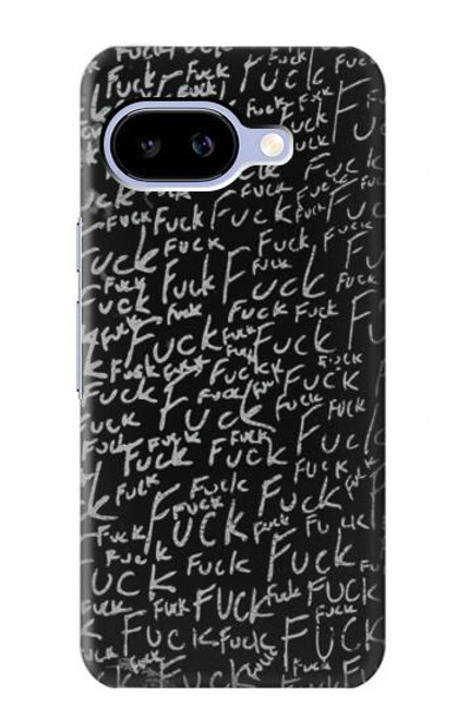 S3478 Mots drôles Noirboard Etui Coque Housse pour Google Pixel 9a