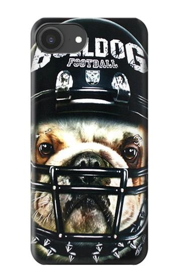 S0098 Bouledogue Football américain Etui Coque Housse pour iPhone 16e, 17e