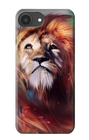 S0691 Peinture Leo Etui Coque Housse pour iPhone 16e