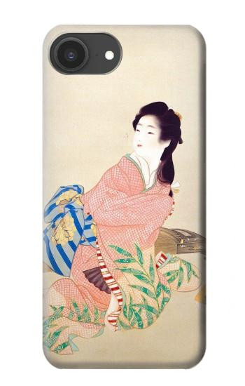 S0889 Japon Kimono Etui Coque Housse pour iPhone 16e