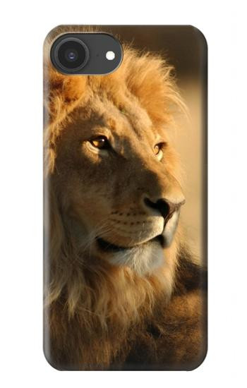 S1046 Le Roi Lion de la forêt Etui Coque Housse pour iPhone 16e