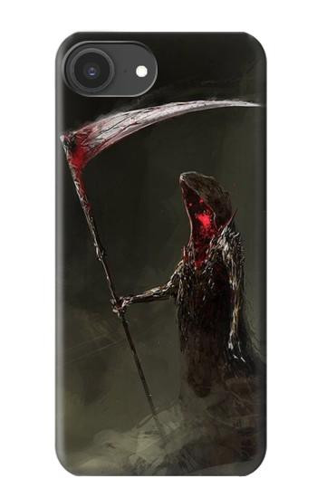 S1319 Mort Scythe Faucheuse Etui Coque Housse pour iPhone 16e