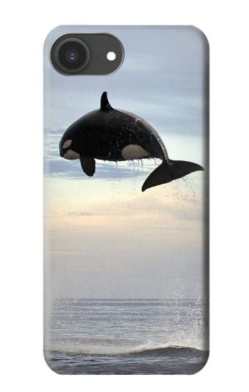 S1349 Épaulard Orca Etui Coque Housse pour iPhone 16e, 17e