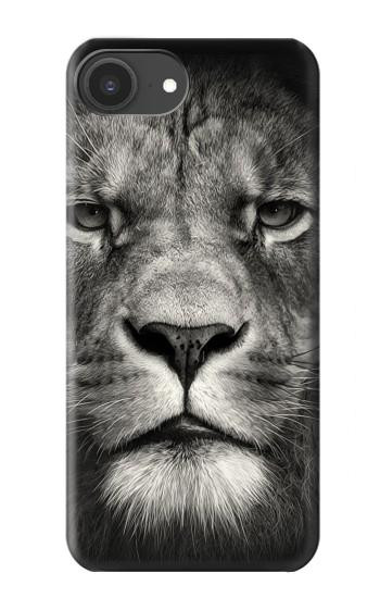 S1352 Lion Visage Etui Coque Housse pour iPhone 16e, 17e