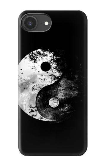 S1372 Lune Yin-Yang Etui Coque Housse pour iPhone 16e, 17e