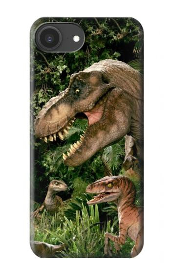 S1452 Dinosaur Trex Raptor Etui Coque Housse pour iPhone 16e, 17e