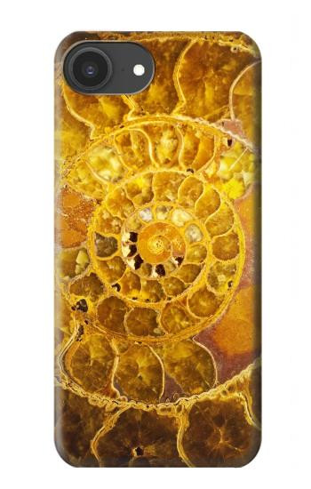 S1789 ammonite Fossiles Etui Coque Housse pour iPhone 16e, 17e