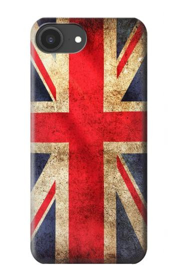 S2303 Drapeau britannique UK Millésime Etui Coque Housse pour iPhone 16e, 17e