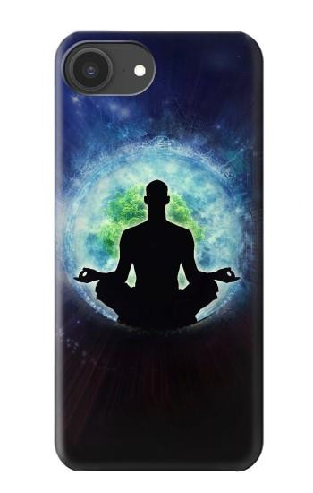 S2527 Yoga La nature Univers Etui Coque Housse pour iPhone 16e, 17e