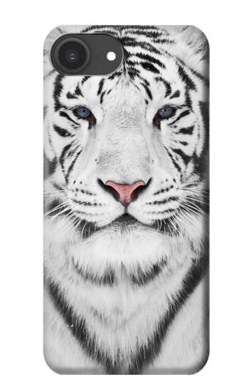 S2553 Tigre blanc Etui Coque Housse pour iPhone 16e, 17e