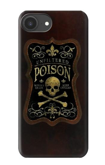S2649 Poison sans filtre Bouteille en verre Millésime Etui Coque Housse pour iPhone 16e, 17e