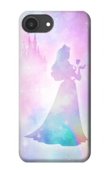 S2992 Princesse Pastel Silhouette Etui Coque Housse pour iPhone 16e
