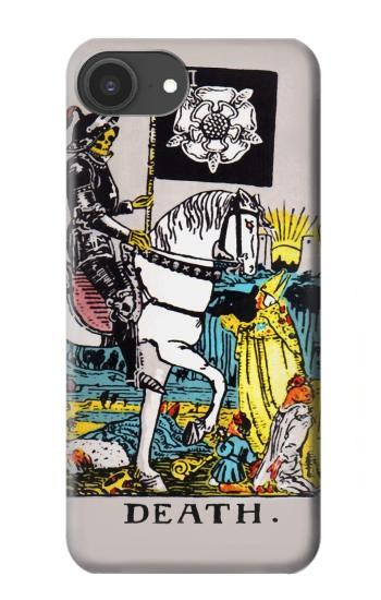 S3008 Mort de carte de tarot Etui Coque Housse pour iPhone 16e, 17e