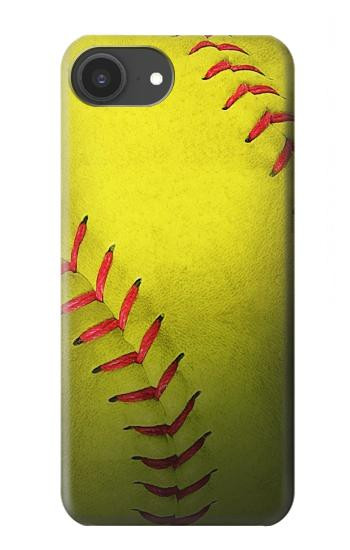S3031 Softball balle jaune Etui Coque Housse pour iPhone 16e, 17e