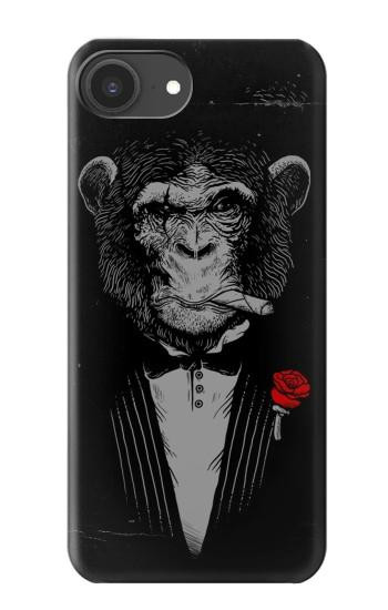 S3167 Singe drôle Dieu le Père Etui Coque Housse pour iPhone 16e, 17e
