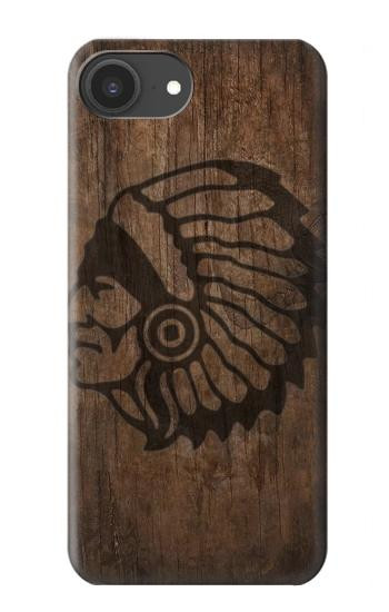 S3443 Tête indienne Etui Coque Housse pour iPhone 16e, 17e