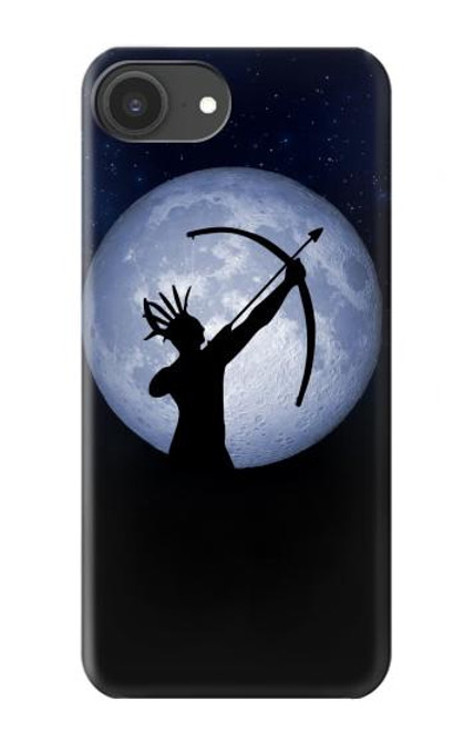 S3489 Indian Lune Chasseur Etui Coque Housse pour iPhone 16e