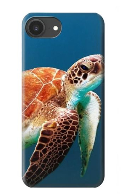 S3497 Vert tortue de mer Etui Coque Housse pour iPhone 16e