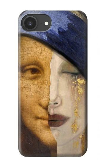 S3853 La Joconde Gustav Klimt Vermeer Etui Coque Housse pour iPhone 16e, 17e