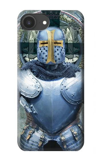 S3864 Templier Médiéval Chevalier Armure Lourde Etui Coque Housse pour iPhone 16e, 17e