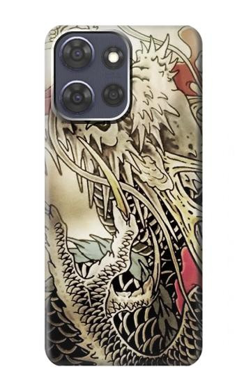 S0122 Yakuza Tatouage Etui Coque Housse pour Motorola Moto G Power (2025,2026)