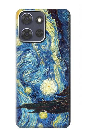 S0213 Van Gogh Starry Nights Etui Coque Housse pour Motorola Moto G Power (2025,2026)
