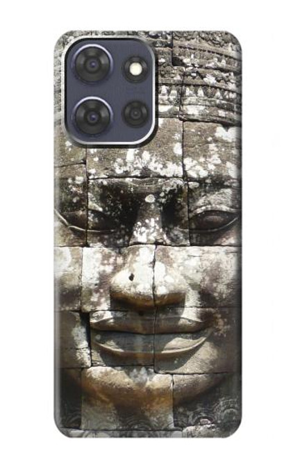 S0314 Ancien bouddhisme cambodgien Etui Coque Housse pour Motorola Moto G Power (2025)